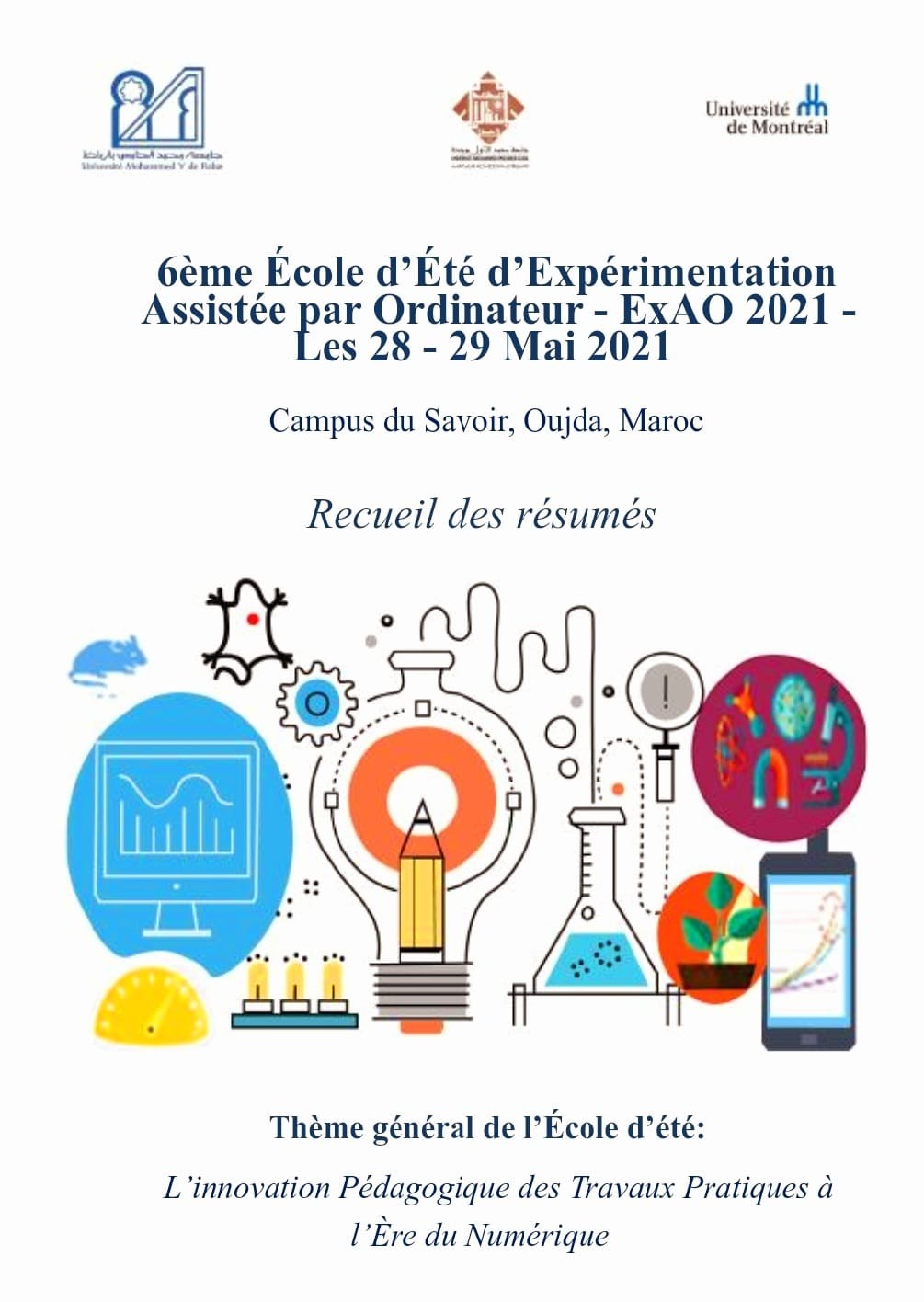 6ème école d'été d'expérimentation - L'innovation pédagogique des travaux pratiques à l'ère du numérique